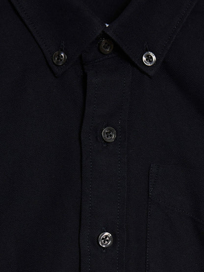 Junior Button Down Oxford Shirt in Navy Children & Baby | Reiss