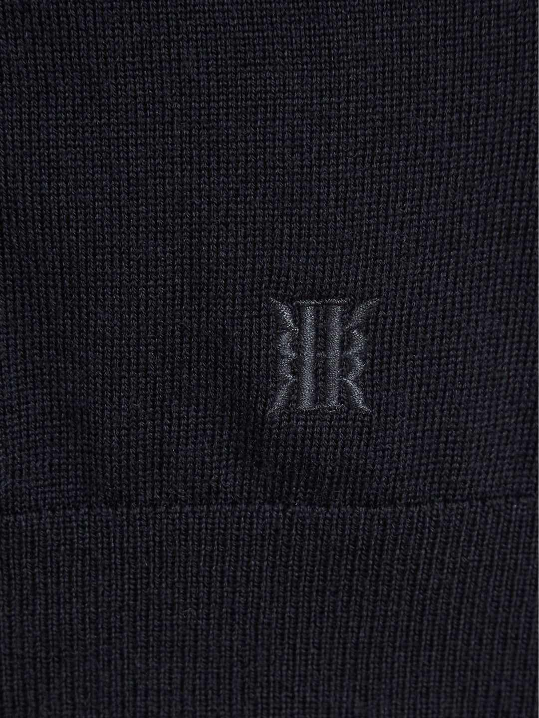 4-9 yrs Merino Wool Zip-Neck Jumper in Navy Children & Baby | Reiss