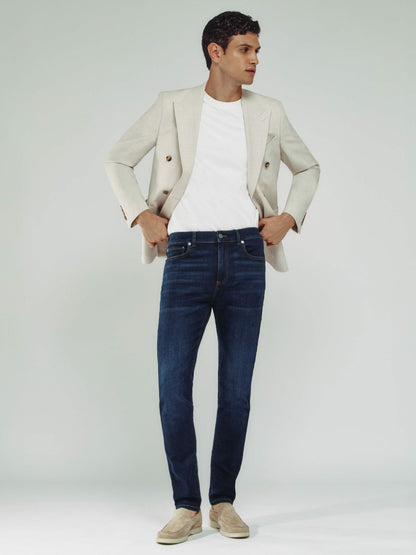 Skinny-Fit Jeans in Washed Dark Indigo Men | Reiss