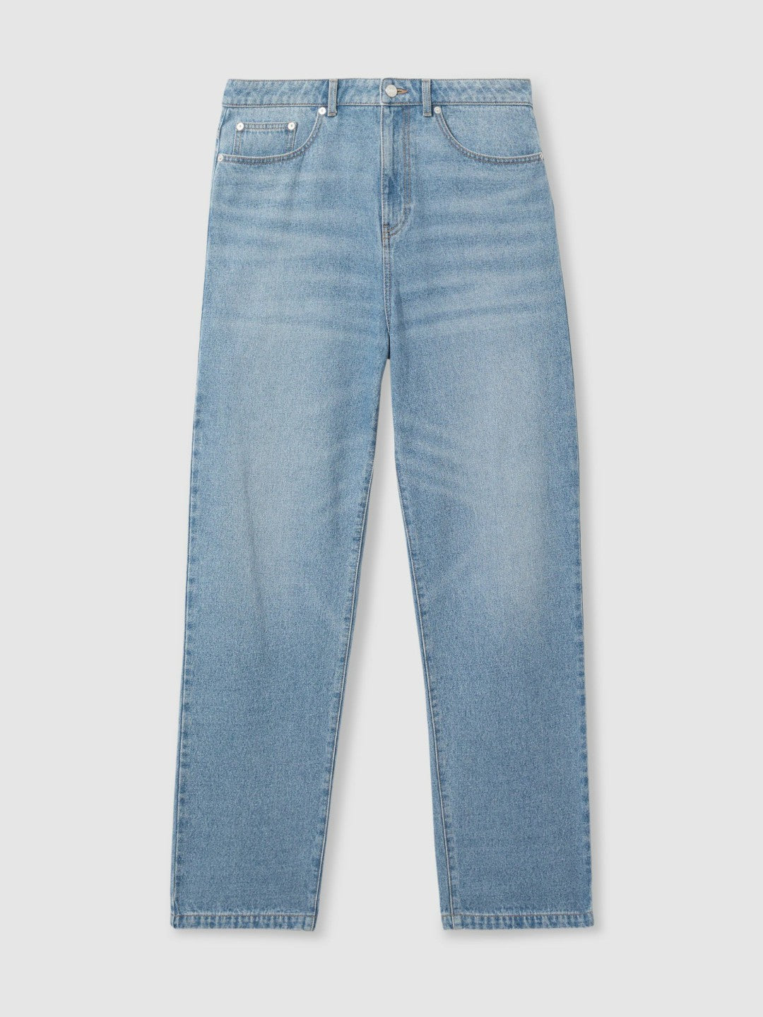 Loose-Fit Jeans in Light Blue Wash Men | Reiss