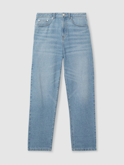 Loose-Fit Jeans in Light Blue Wash Men | Reiss