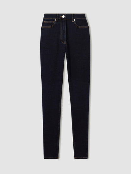 Petite Skinny Jeans in Dark Blue Women | Reiss