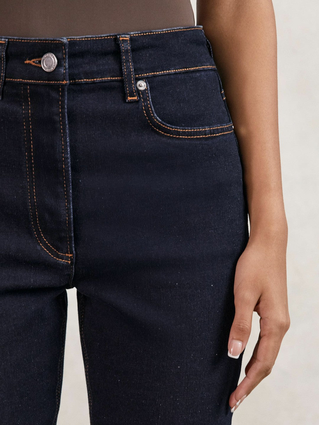 Petite Skinny Jeans in Dark Blue Women | Reiss