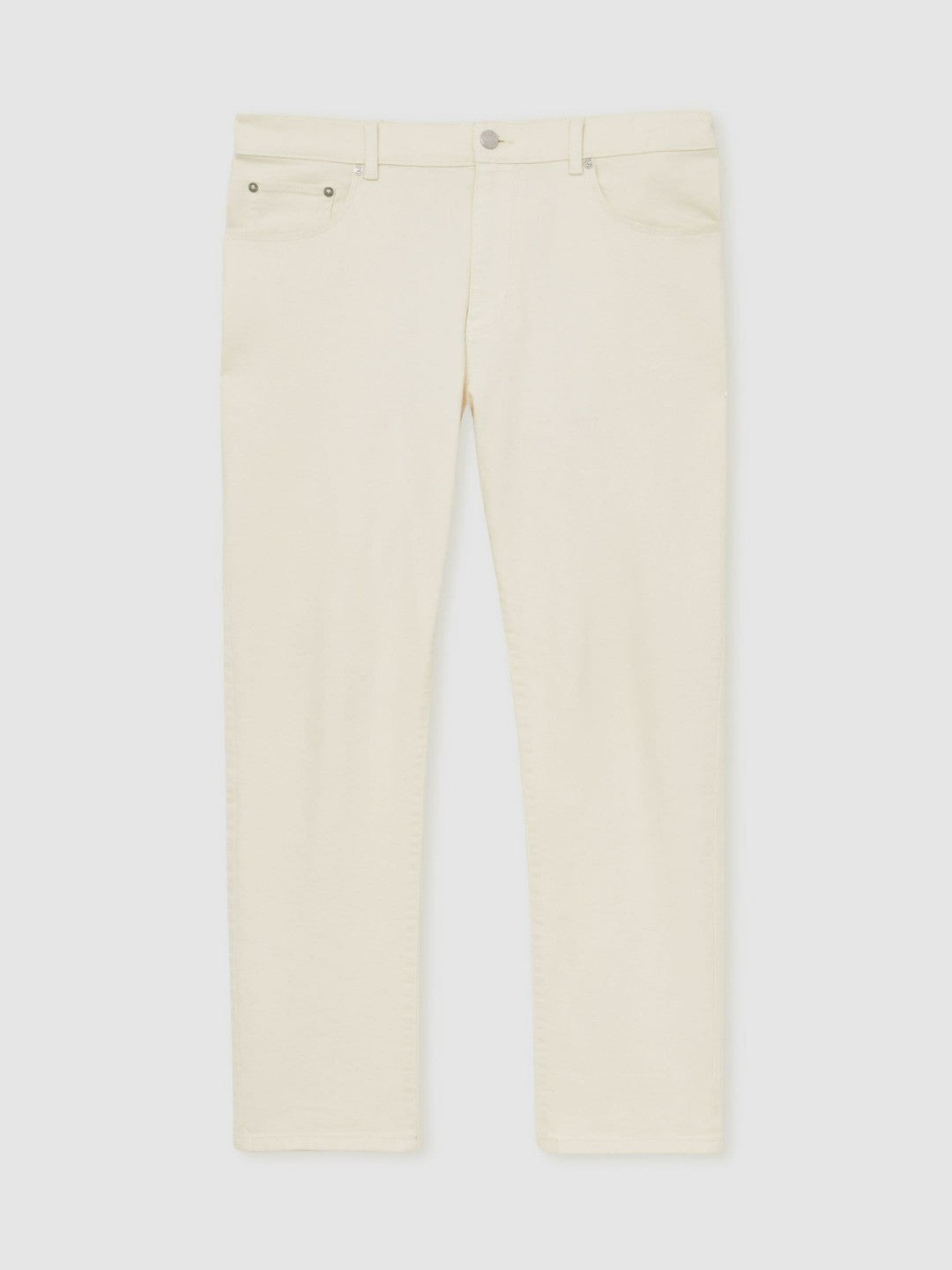 Straight-Leg Jeans in White Men | Reiss