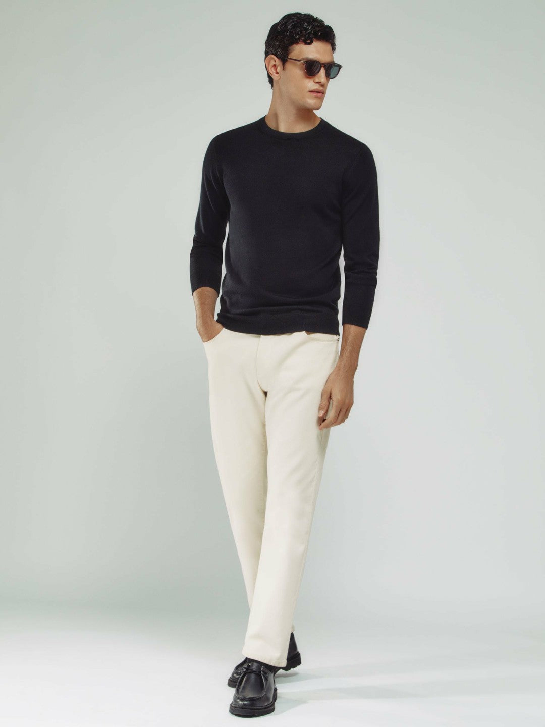Straight-Leg Jeans in White Men | Reiss