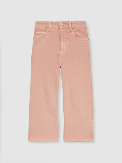 13-14 yrs Wide-Leg Jeans in Pink Children & Baby | Reiss