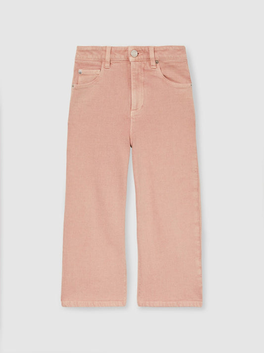 13-14 yrs Wide-Leg Jeans in Pink Children & Baby | Reiss