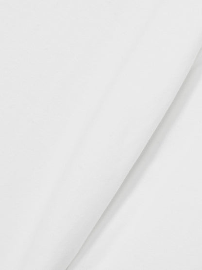 9-13 yrs Cotton-Jersey Roll-Neck Top with Stretch in Ivory Children & Baby | Reiss