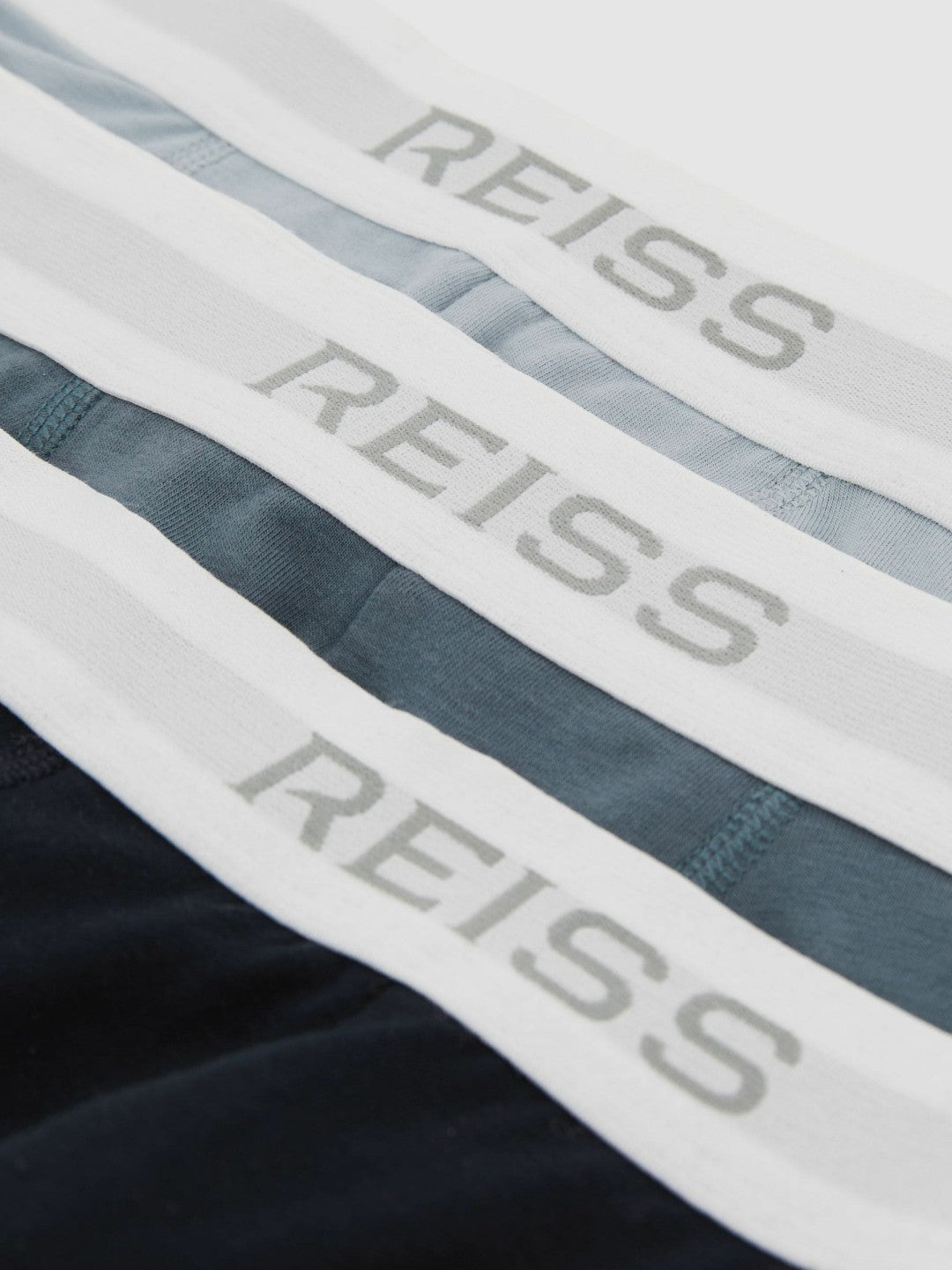 Stretch-Cotton Boxers 3 Pack in Blue Multi Men | Reiss