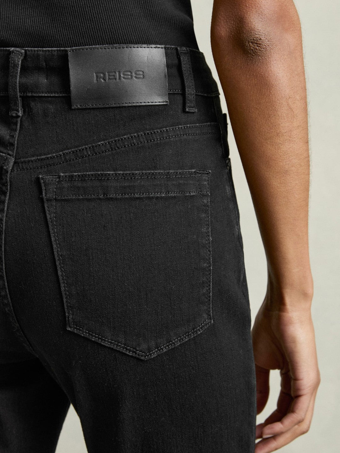 Petite Skinny Jeans in Black Women | Reiss