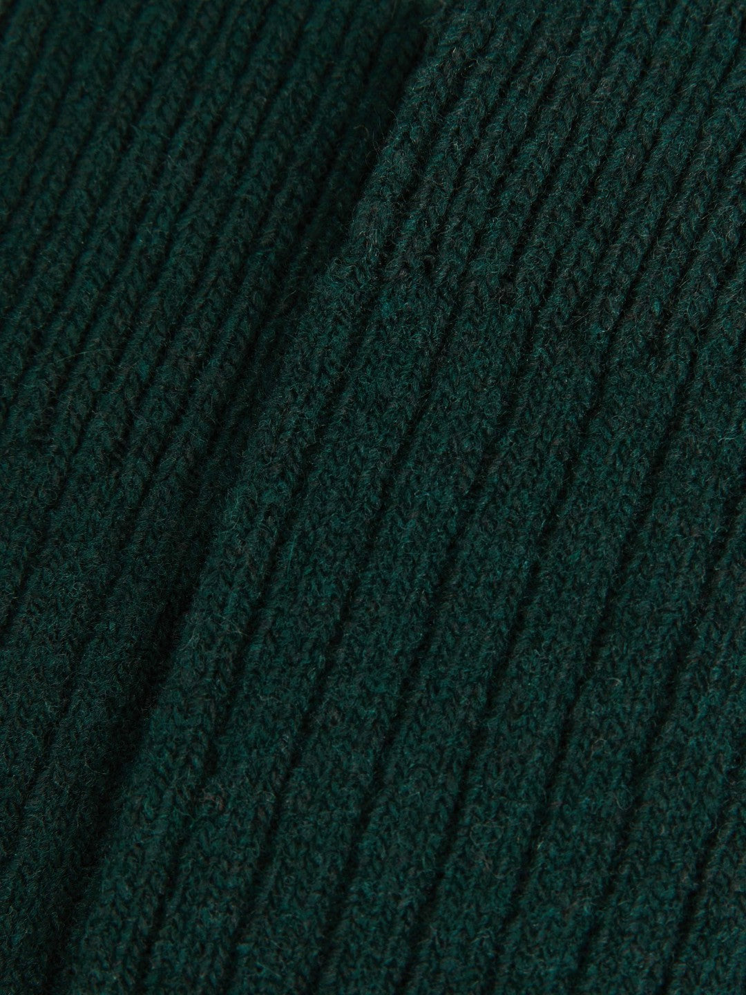 Ribbed Socks With Wool And Cashmere in Forest Green Men | Reiss