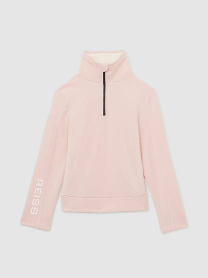 9-13 yrs Funnel-Neck Base-Layer Top in Pink Children & Baby | Reiss