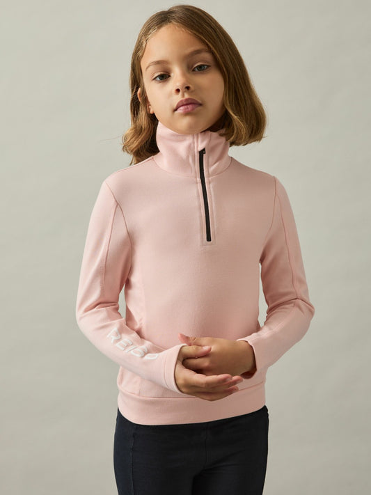 4-9 yrs Funnel-Neck Base-Layer Top in Pink Children & Baby | Reiss