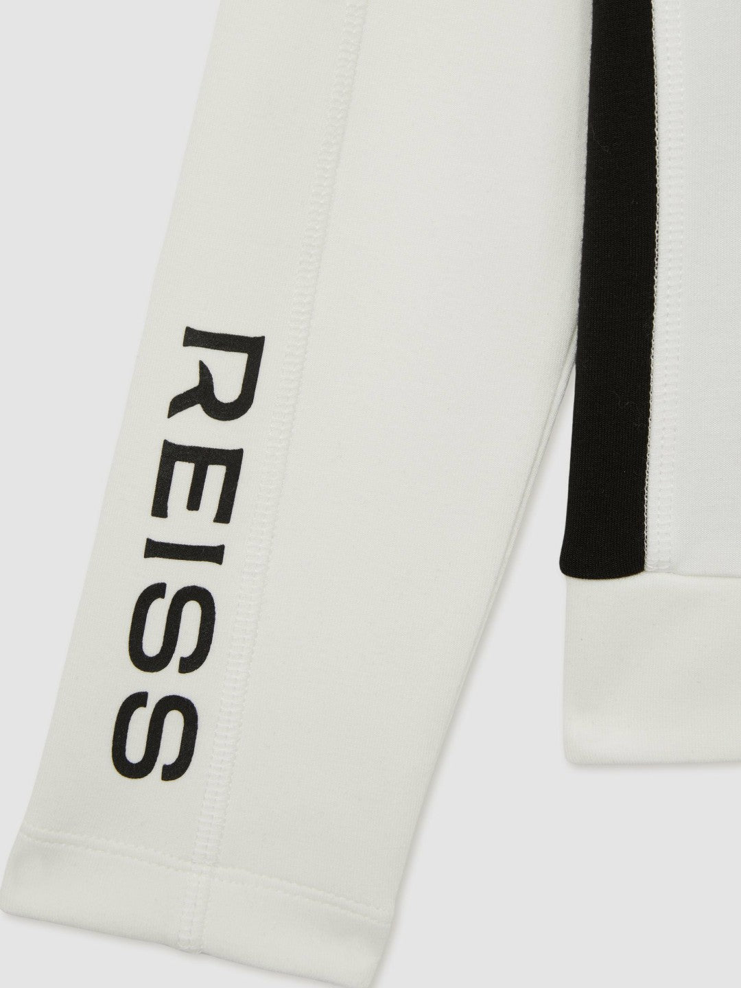 9-13 yrs Funnel-Neck Base-Layer Top in White/Black Children & Baby | Reiss