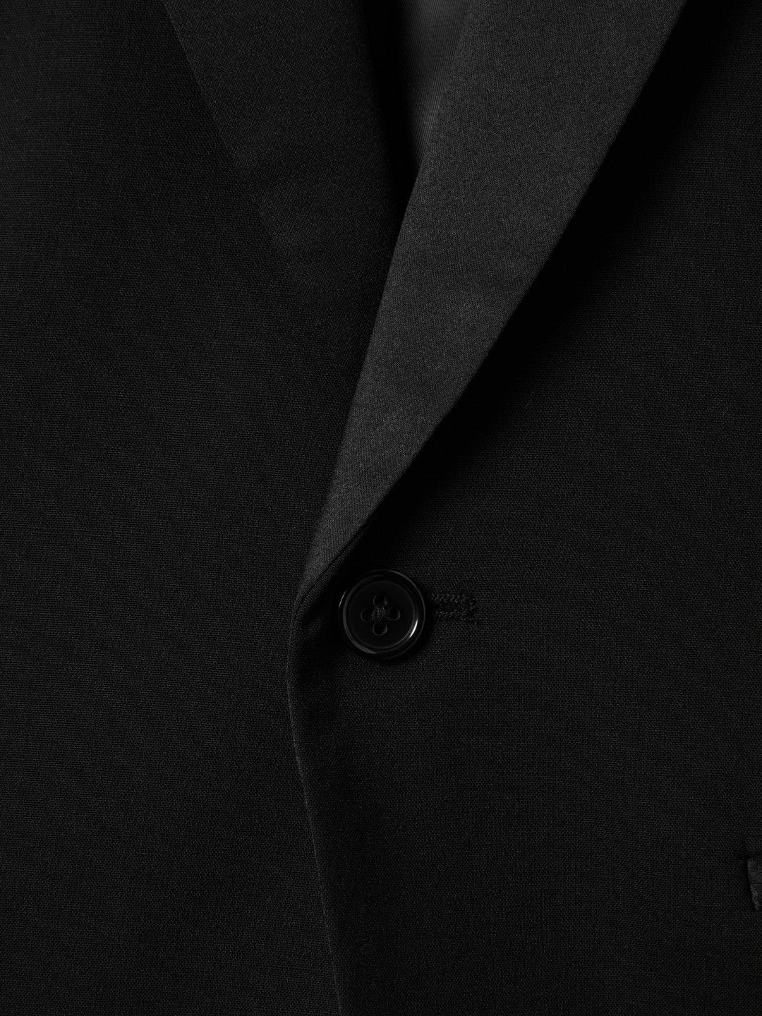 3-9 yrs Tuxedo Satin Single Breasted Blazer in Black Children & Baby | Reiss