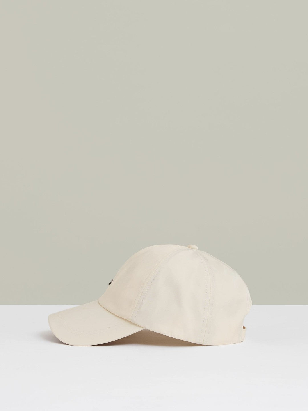 Logo Lettering Baseball Cap in Ecru Men | Reiss