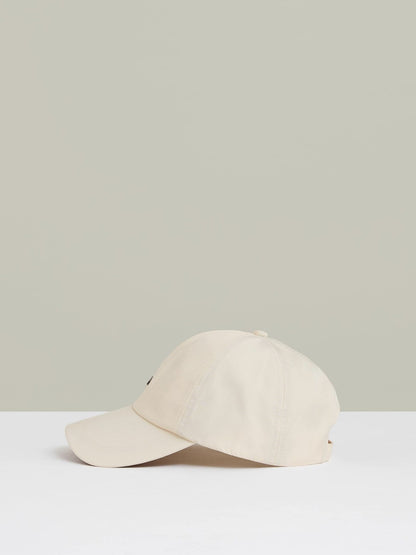 Logo Lettering Baseball Cap in Ecru Men | Reiss
