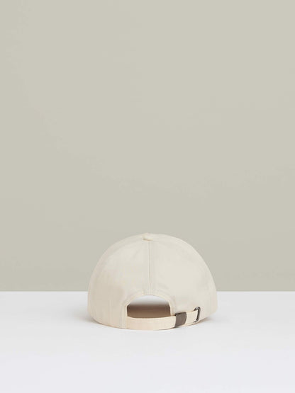 Logo Lettering Baseball Cap in Ecru Men | Reiss
