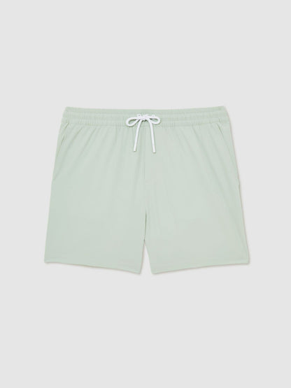 Drawstring Swim Shorts in Mint Green Men | Reiss