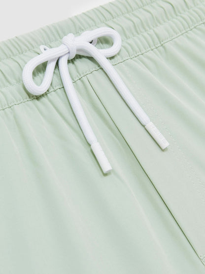 Drawstring Swim Shorts in Mint Green Men | Reiss