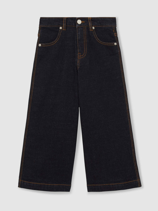 13-14 yrs Wide-Leg Jeans in Indigo Children & Baby | Reiss