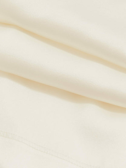 Silk-Front Cami Top in White Women | Reiss