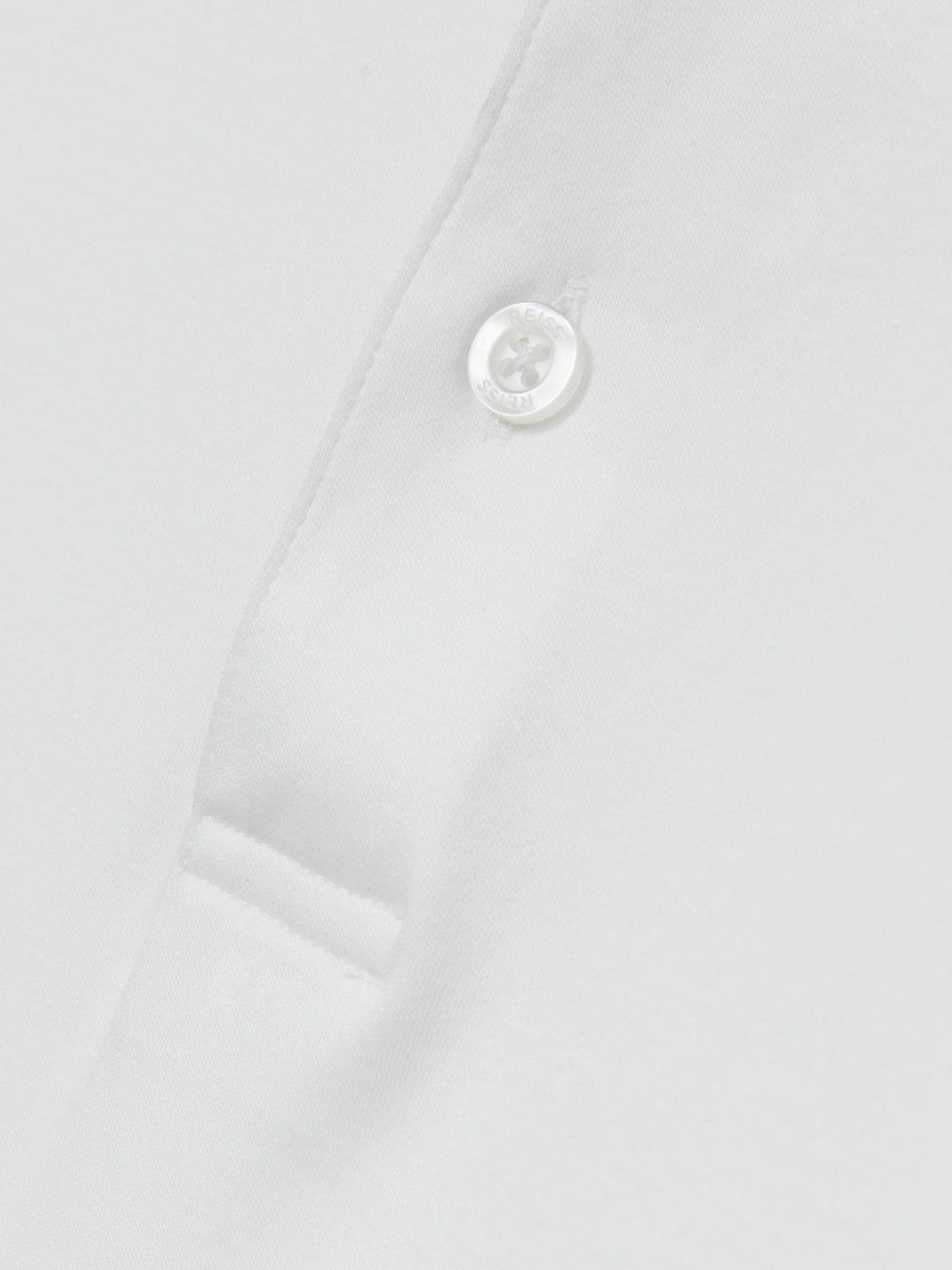 Cotton Short-Sleeve Polo Shirt in White Men | Reiss