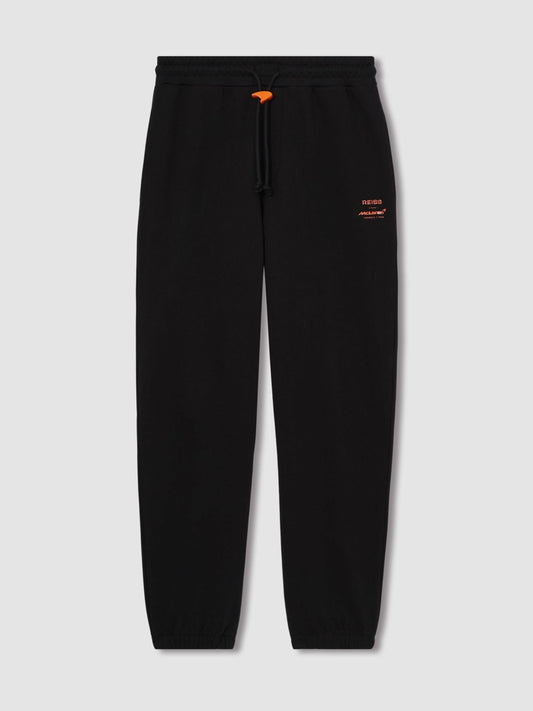 McLaren F1 Team Drawstring Joggers Unisex Fit in Black Men | Reiss
