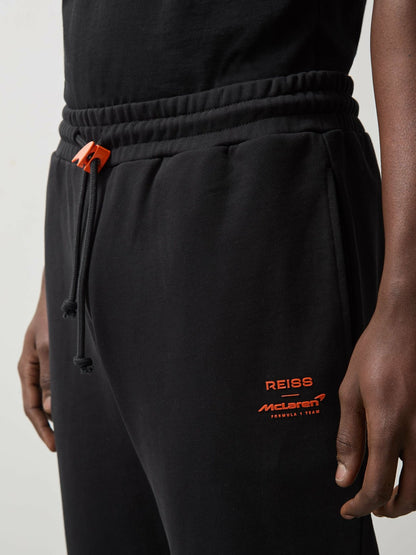 McLaren F1 Team Drawstring Joggers Unisex Fit in Black Men | Reiss
