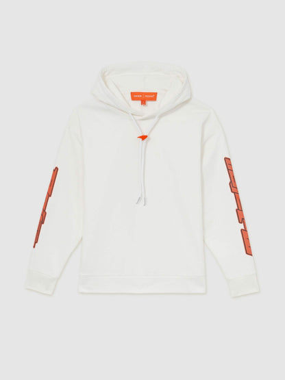 McLaren F1 Team Oversize Toggle Hoodie Unisex Fit in White Men | Reiss