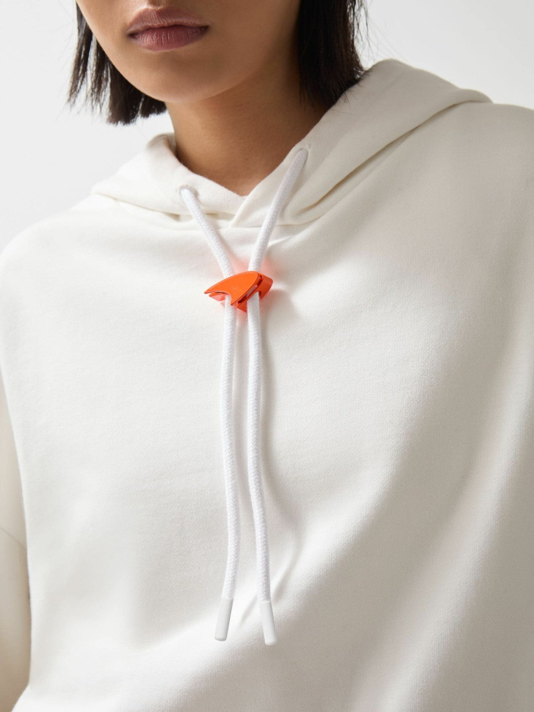 McLaren F1 Team Oversize Toggle Hoodie Unisex Fit in White Men | Reiss