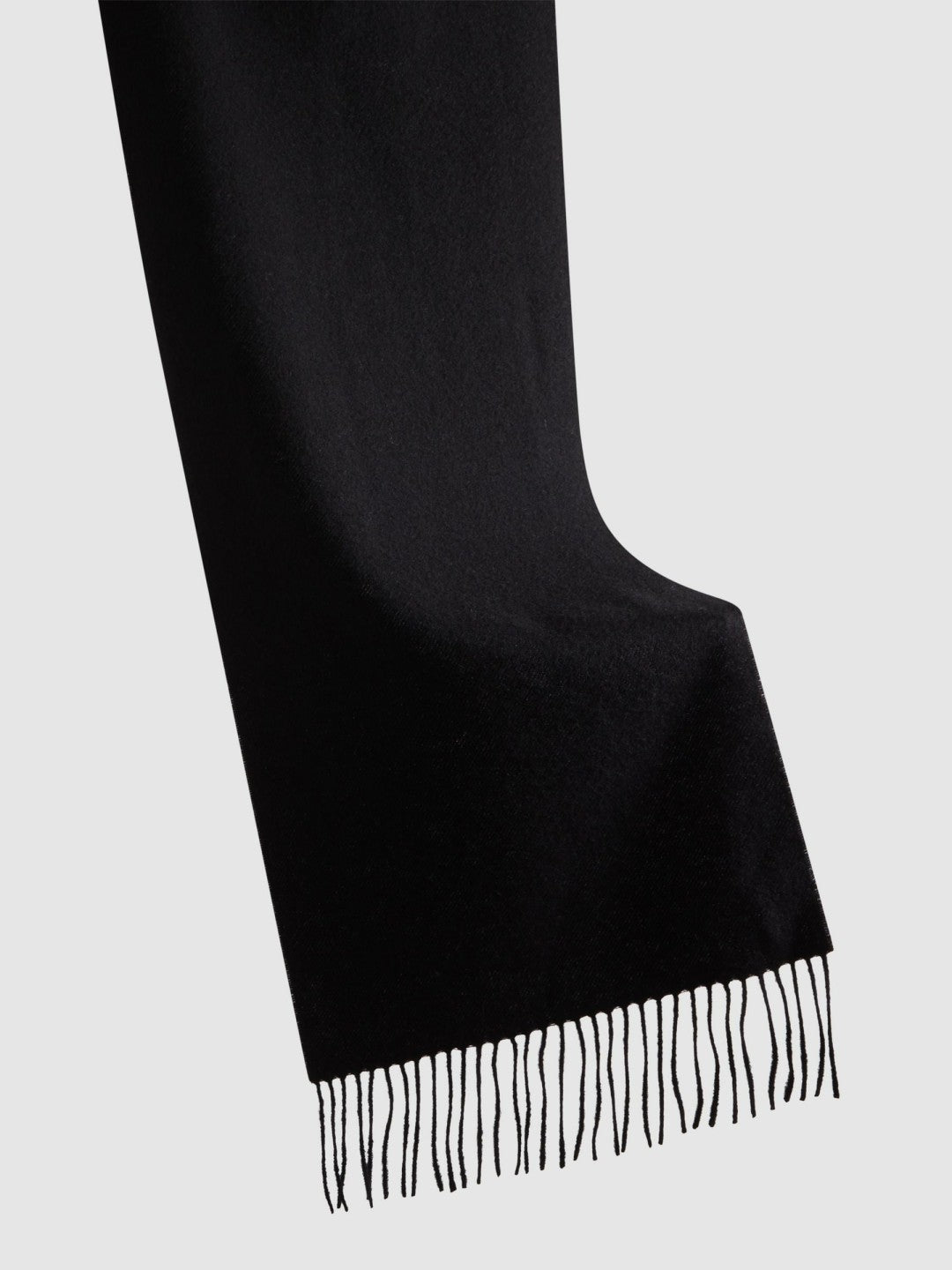 Wool and Cashmere Scarf in Black Men | Reiss