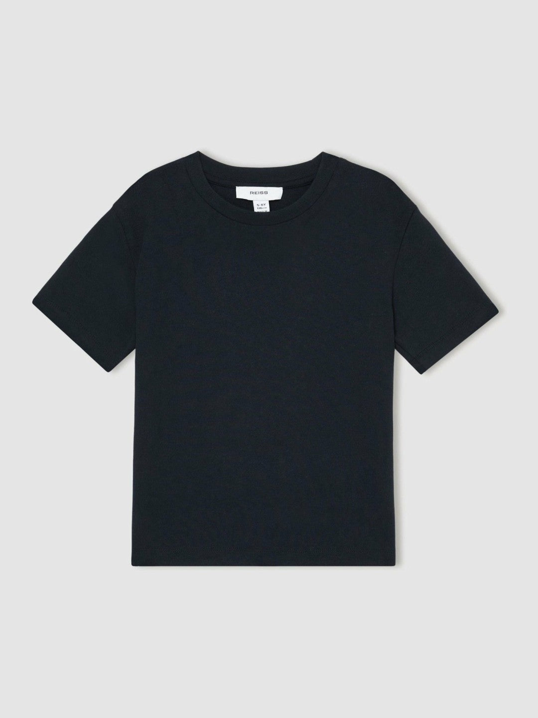9-13 yrs Cotton Crew-Neck T-Shirt in Navy Children & Baby | Reiss