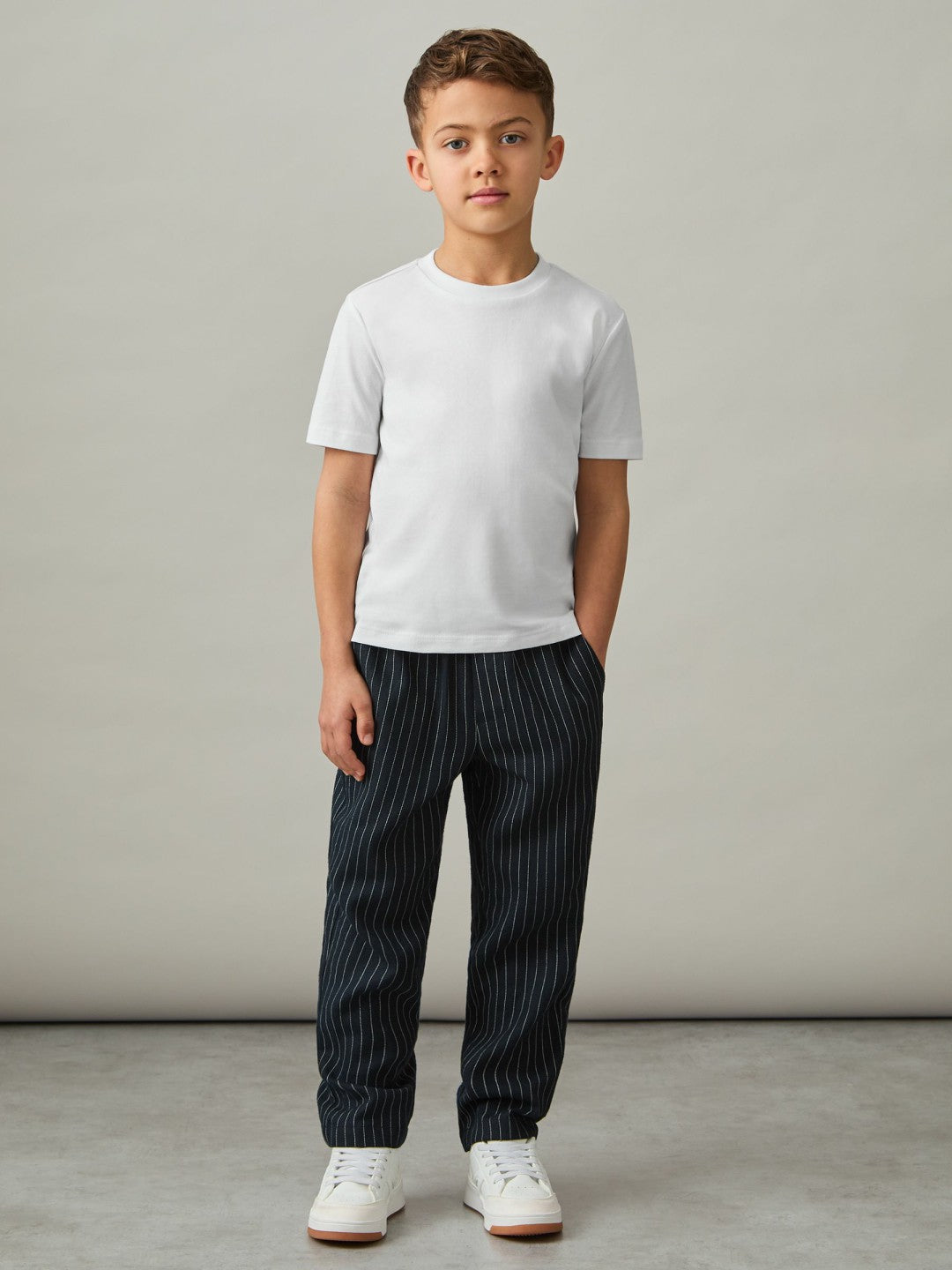 3-9 yrs Cotton Crew-Neck T-Shirts 3 Pack in White Children & Baby | Reiss