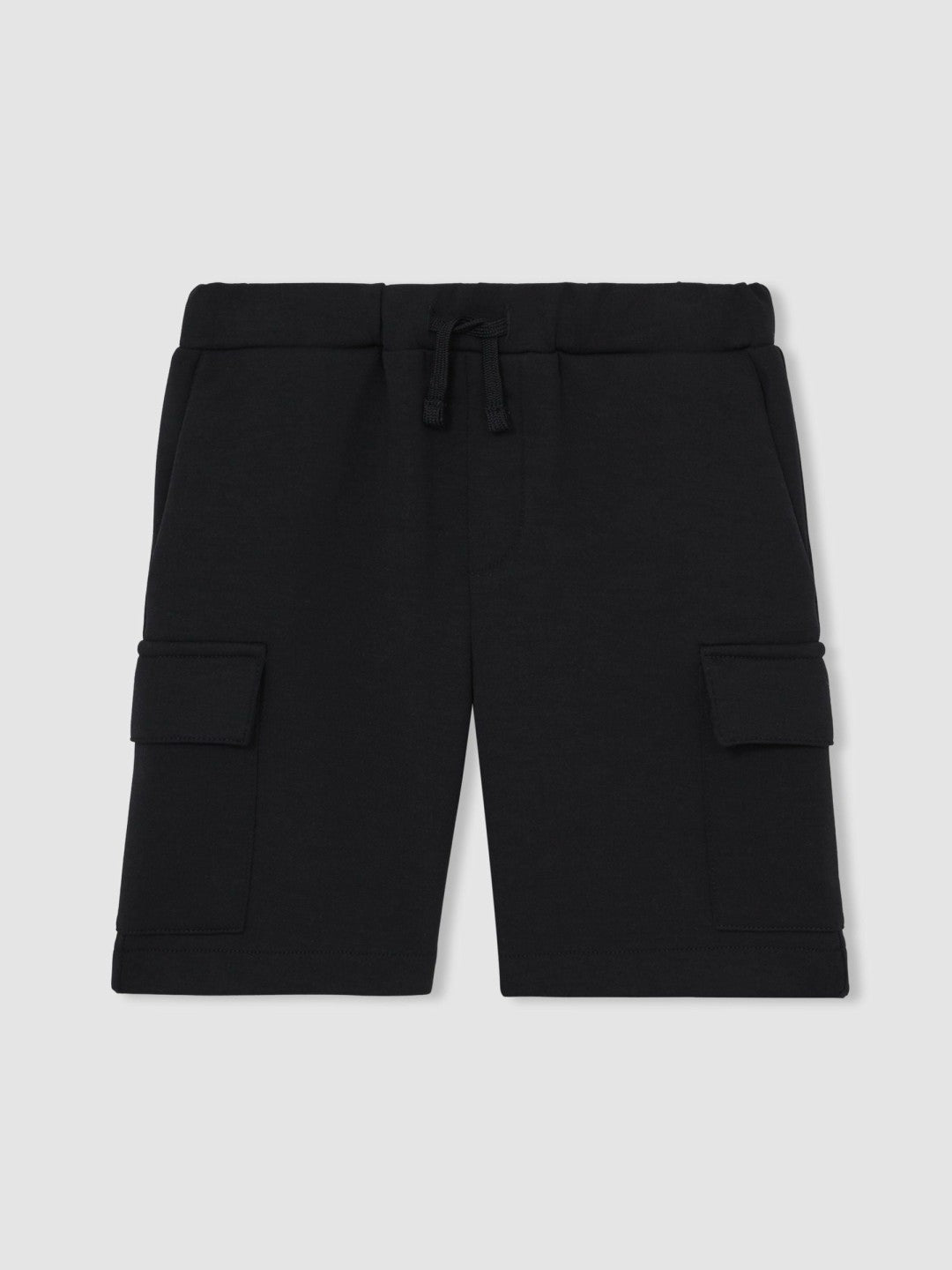 3-9 yrs Interlock-Jersey Cargo Shorts in Navy Children & Baby | Reiss