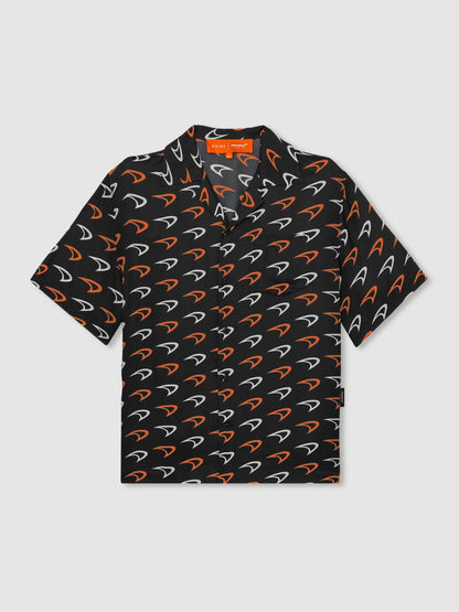 McLaren F1 Team Speedmark Logo Shirt in Black Men | Reiss