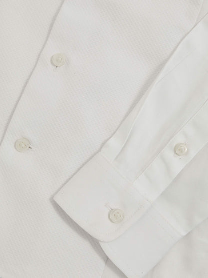 3-9 yrs Cotton Slim-Fit Dinner Shirt in White Children & Baby | Reiss