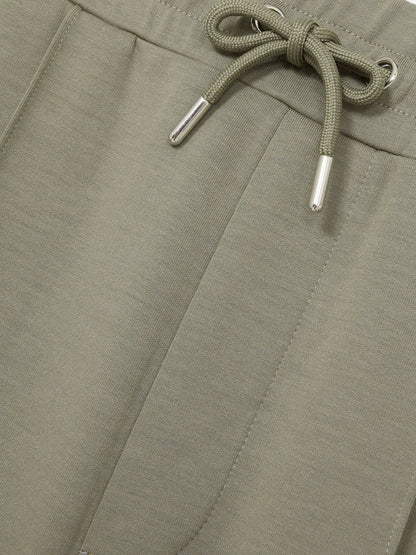 Drawstring Jersey Joggers in Sage Men | Reiss