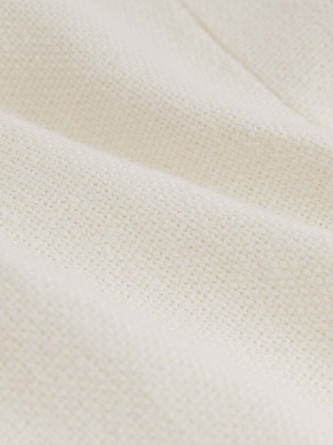 Petite Linen-Blend Double-Breasted Suit Jacket in White Women | Reiss