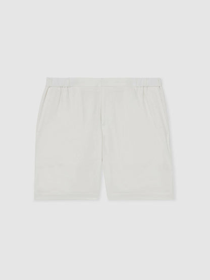 Drawstring Chino Shorts in White Men | Reiss