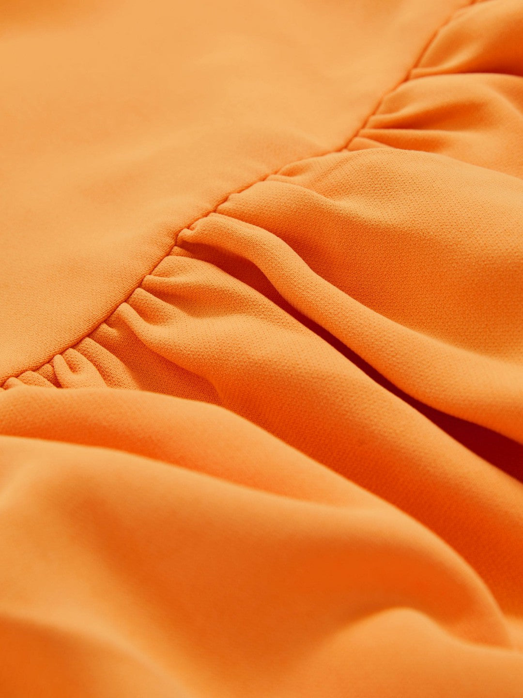 13-14 yrs One-Shoulder Tiered Dress in Orange Children & Baby | Reiss