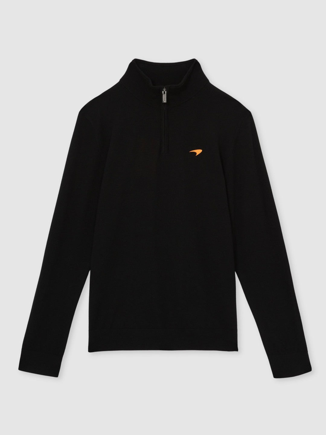 McLaren F1 Team Merino Half-Zip Jumper in Black Men | Reiss