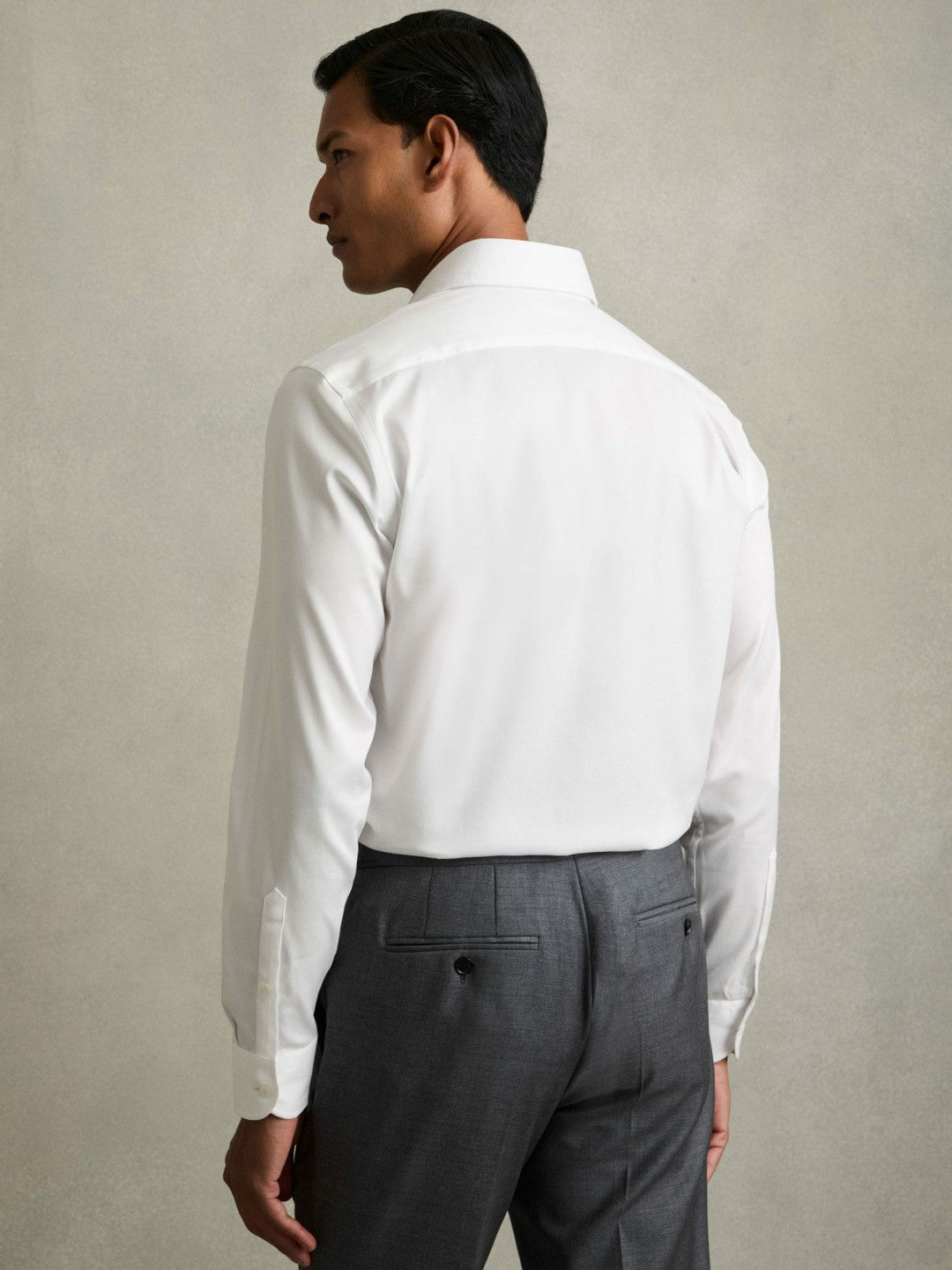 Regular Fit Shirt in White Men | Reiss