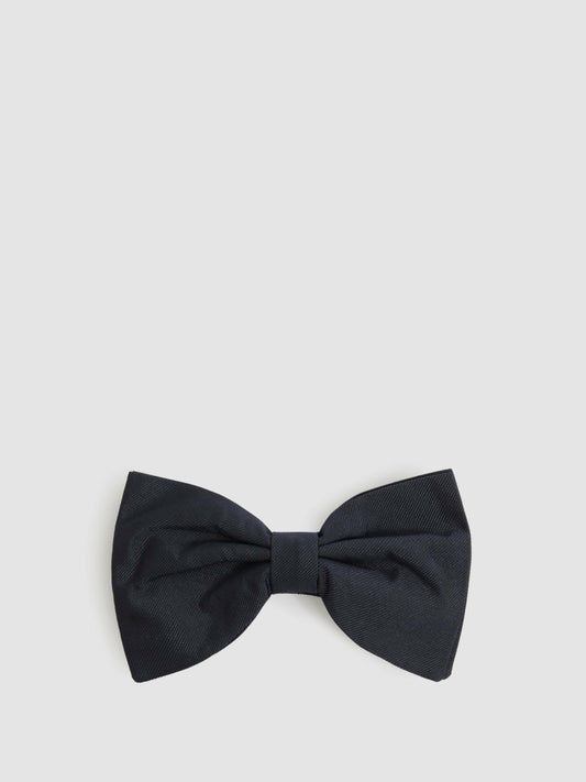 Tie in Dark Navy Men | Reiss