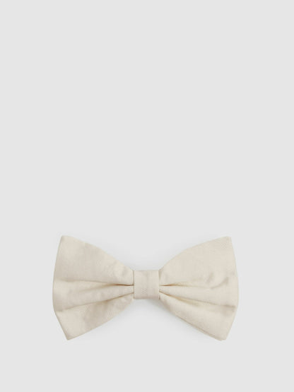 Tie in Light Ivory Men | Reiss