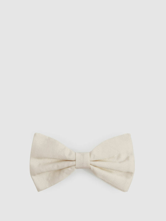 Tie in Light Ivory Men | Reiss