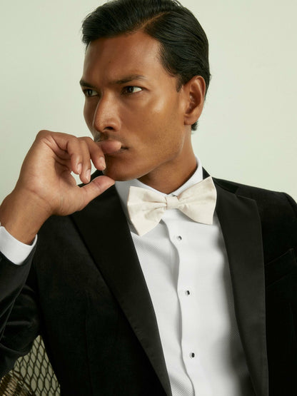 Tie in Light Ivory Men | Reiss