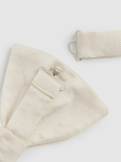 Tie in Light Ivory Men | Reiss