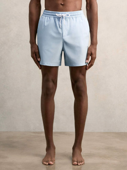 Drawstring Swim Shorts in Soft Blue Men | Reiss