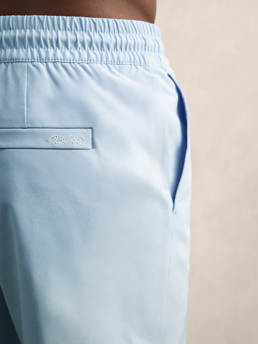 Drawstring Swim Shorts in Soft Blue Men | Reiss